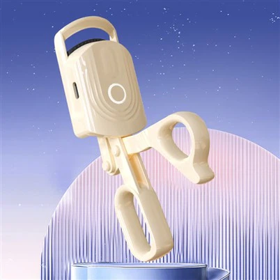 ¿Qué tipo de baterías necesita un mini rizador de pestañas eléctrico?